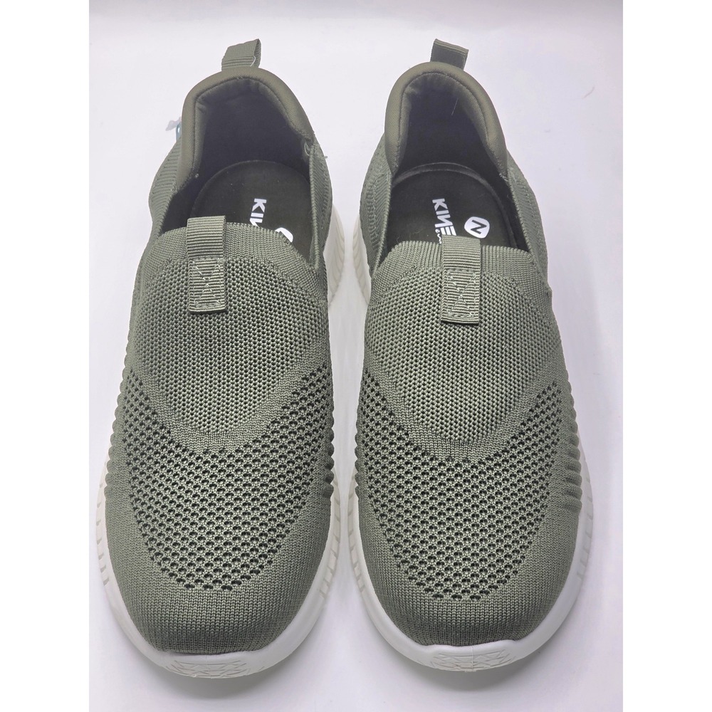 Kinetic Energy Women's Memory Foam Slip On Shoes - size 7 Green And White - Picture 2 of 5